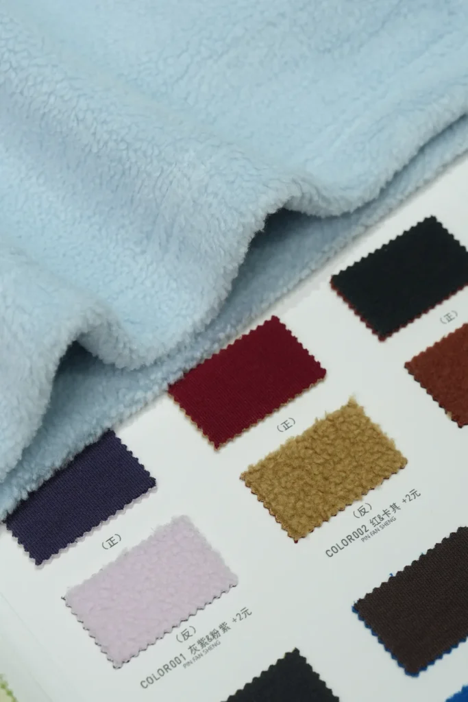 Fabric color card development reference